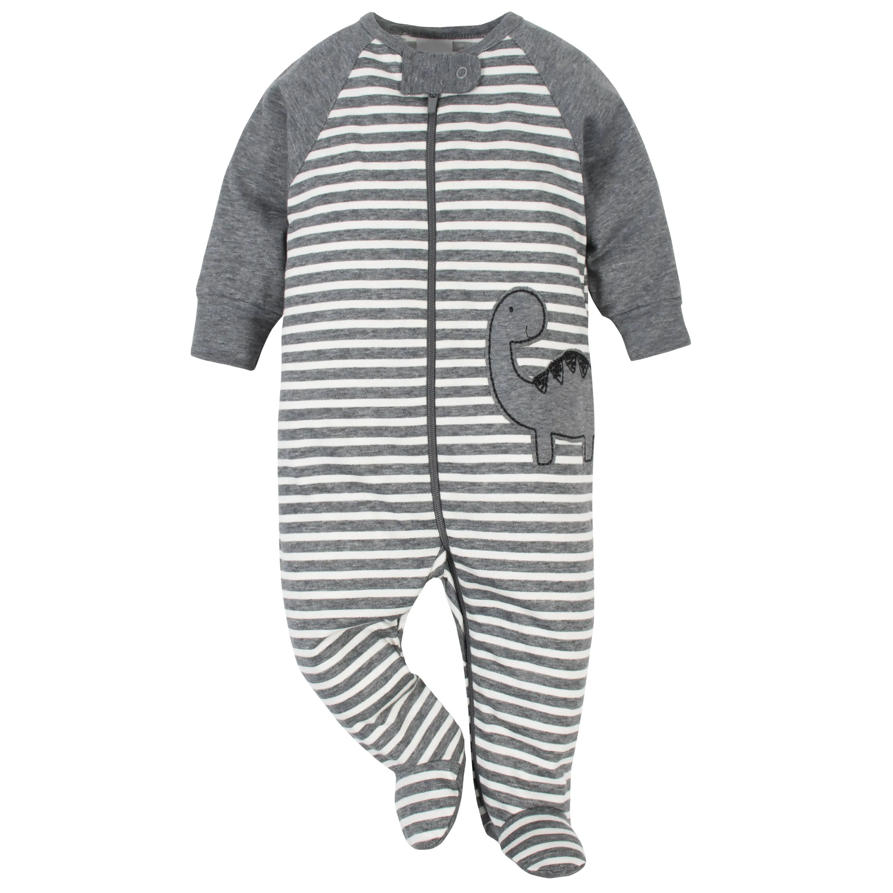 4-Piece Baby Boys Dino Onesies® Bodysuits & Sleep 'N Play Set