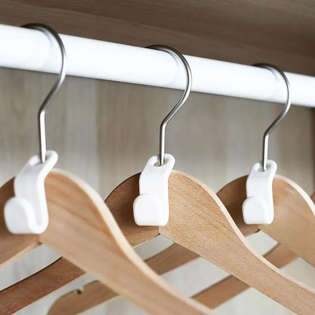 5 Pcs - Plastic Clothes Hanger with Non-Slip Pad - H02752