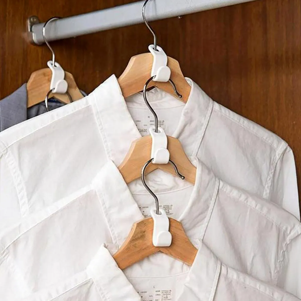 5 Pcs - Plastic Clothes Hanger with Non-Slip Pad - H02752
