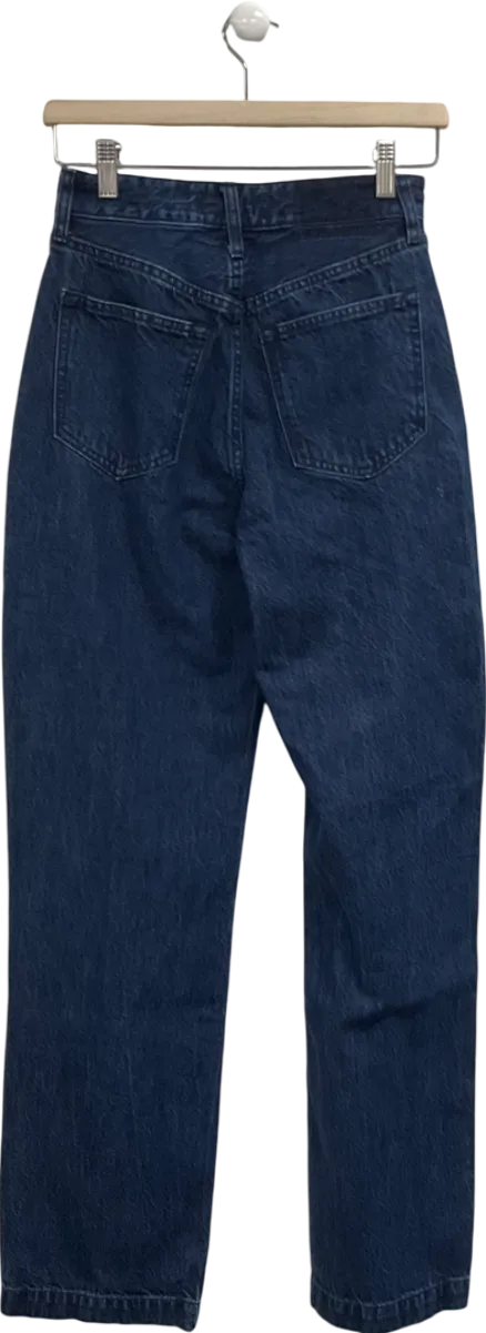 Abercrombie & Fitch Blue High Rise Loose Jean W24