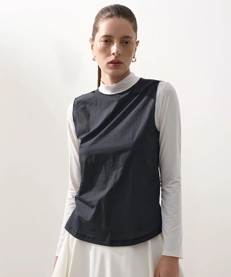 Anell Golf Cooling Stretch Cover Top - Deep Gray