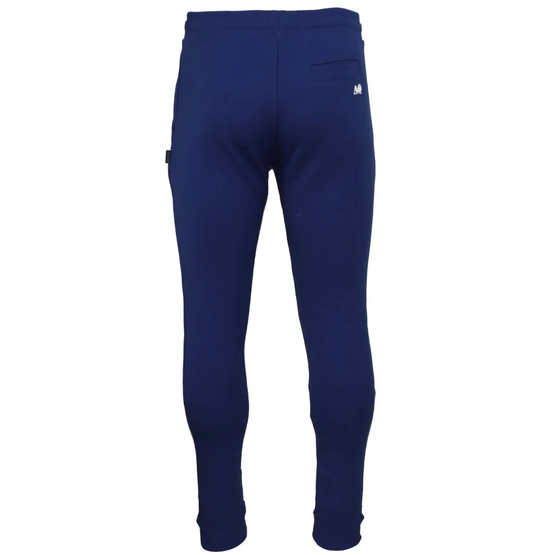 Aquascutum Mens FPIA38 85 Sweat Pants Navy Blue