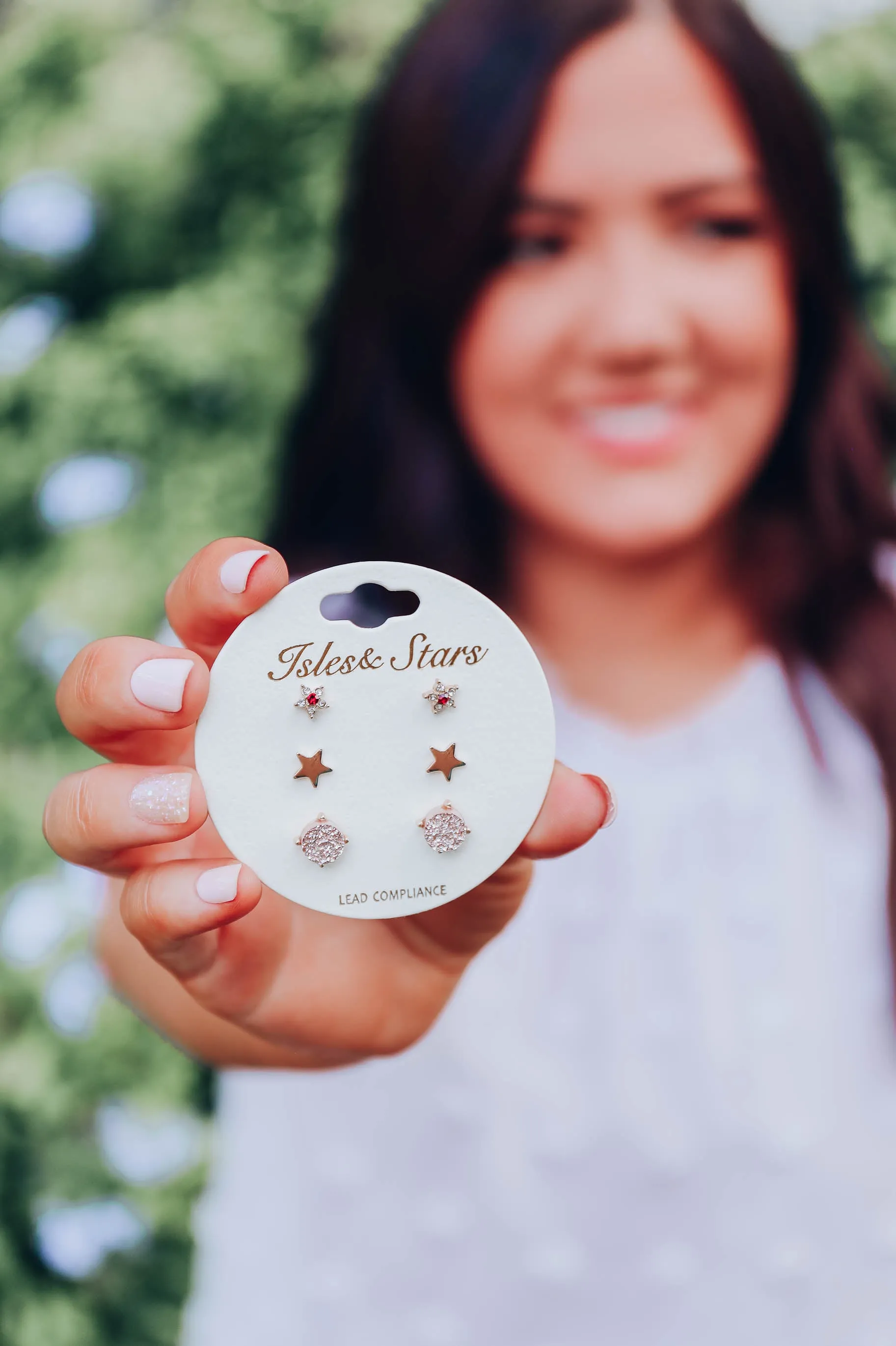 Avianna Earring Set - Rose Gold