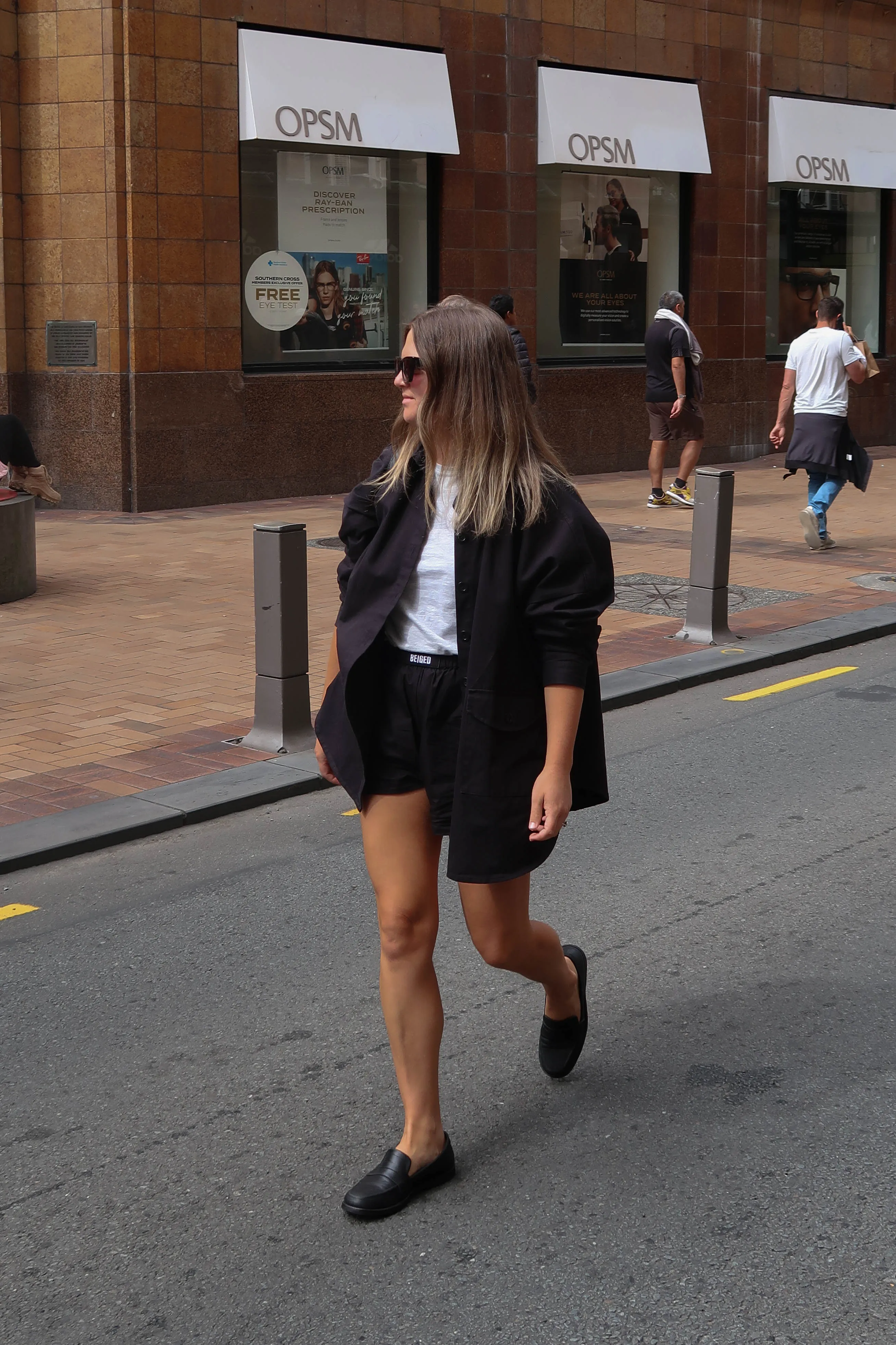 Black Twill Shacket