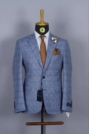 Blazer Bleu Clair Motif