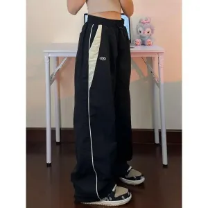 Cargo Breeze™ | Women's Wide Leg Cargo Pants | Elastic Waist, Drawstring Design, Y2K Style, Comfortable Fit