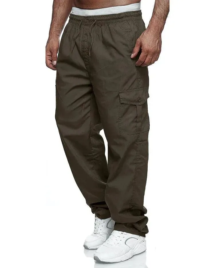 Cargo Flex™ | Men's Loose Fit Cargo Pants | Elastic Waistband, Multiple Pockets & Durable Fabric
