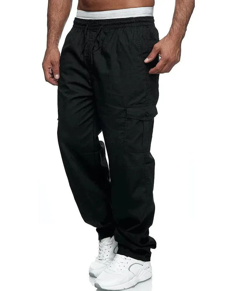 Cargo Flex™ | Men's Loose Fit Cargo Pants | Elastic Waistband, Multiple Pockets & Durable Fabric