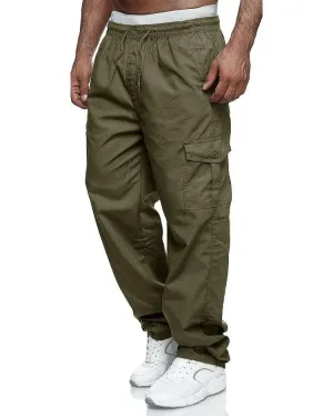 Cargo Flex™ | Men's Loose Fit Cargo Pants | Elastic Waistband, Multiple Pockets & Durable Fabric