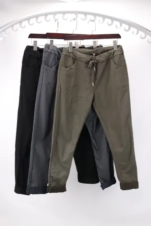 Coated Pants
