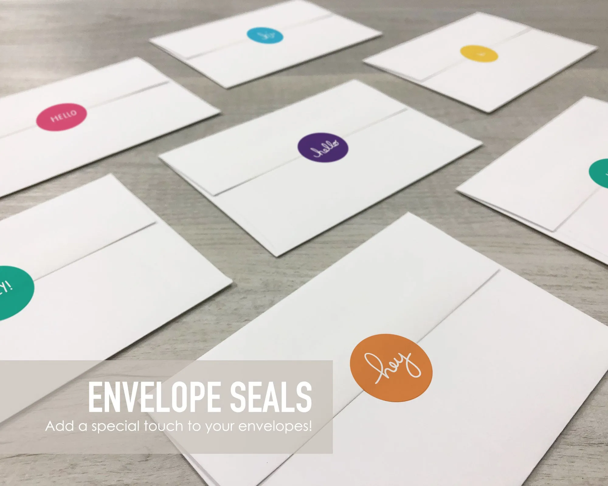 Colorful Everyday Thank You Collection - 48 Thank You Cards & Envelopes with Seal Stickers