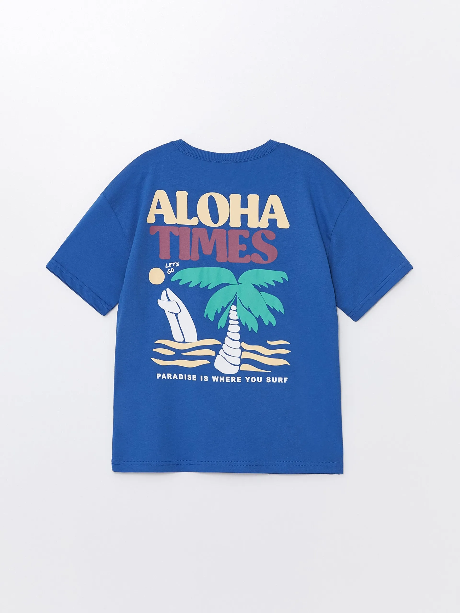 Comfortable Fit Crew Neck Boy's T-Shirt