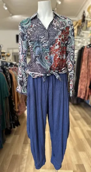 Cotton Village Tie Pants - CV7615 - Assorted