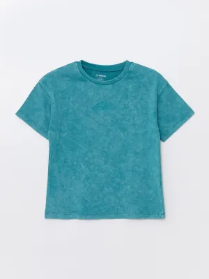 Crew Neck Basic Baby Boy T-Shirt