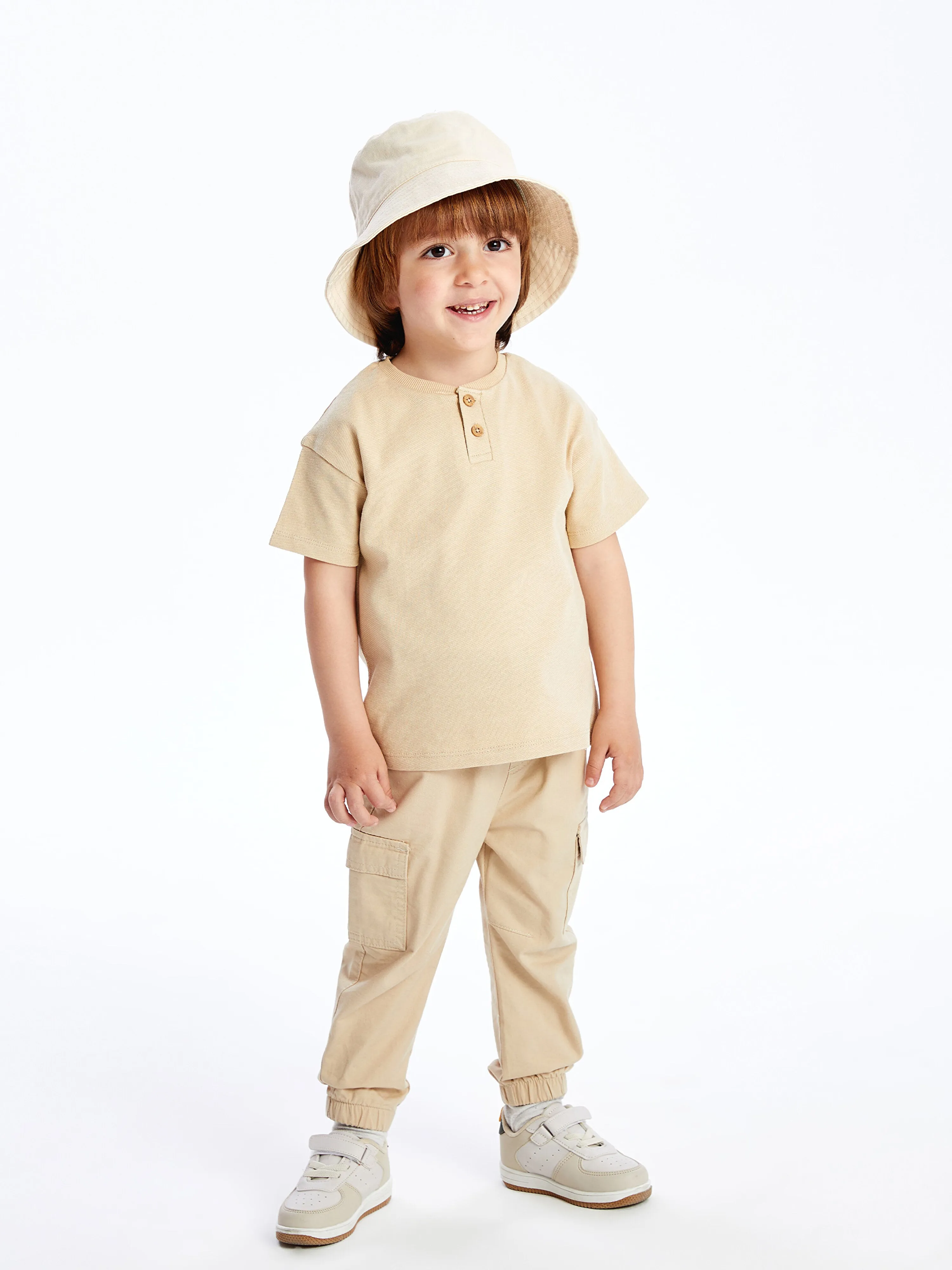 Crew Neck Basic Baby Boy T-Shirt