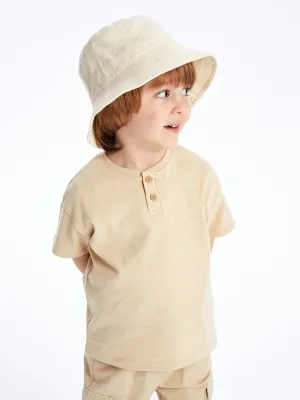 Crew Neck Basic Baby Boy T-Shirt