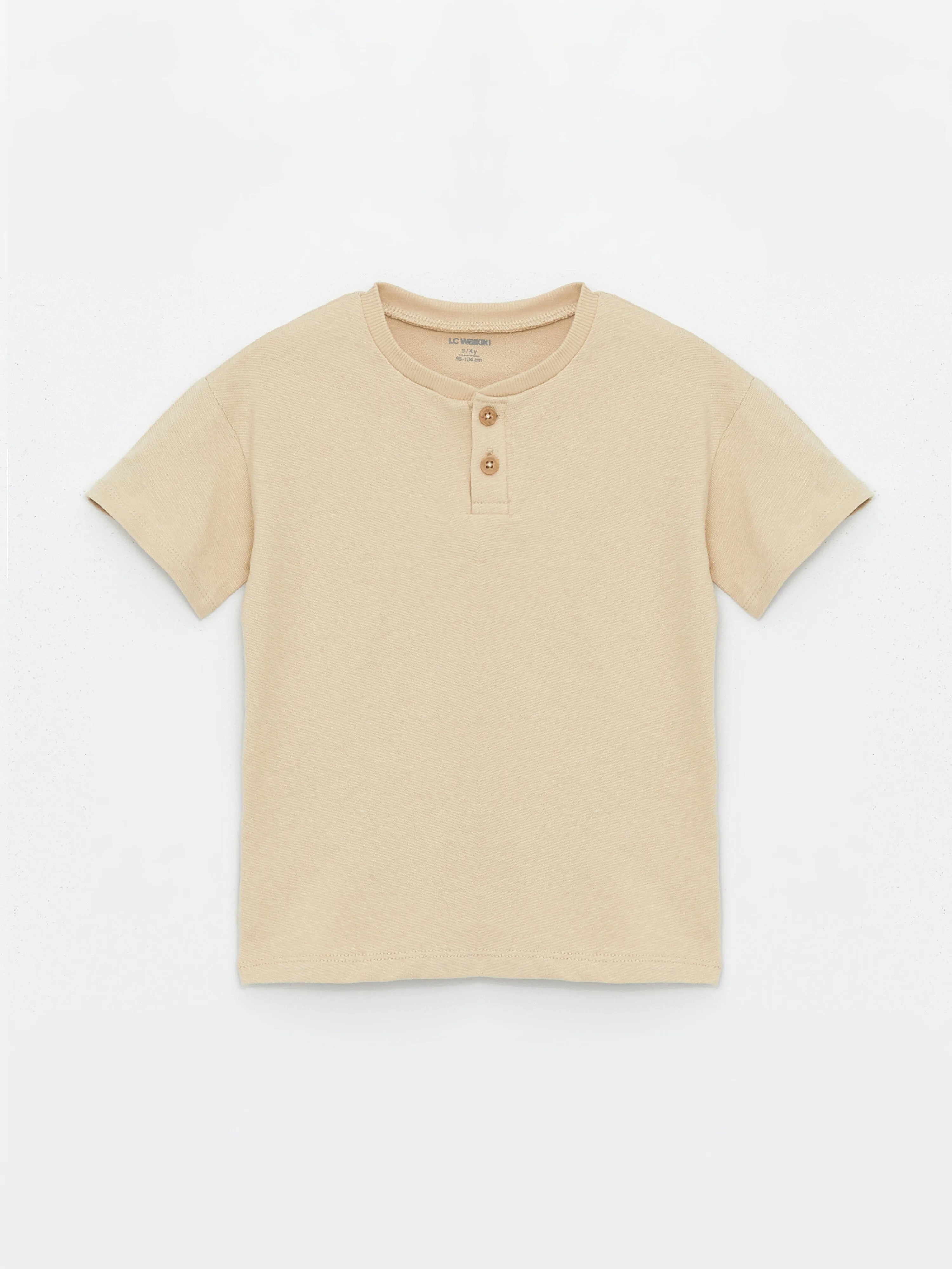 Crew Neck Basic Baby Boy T-Shirt
