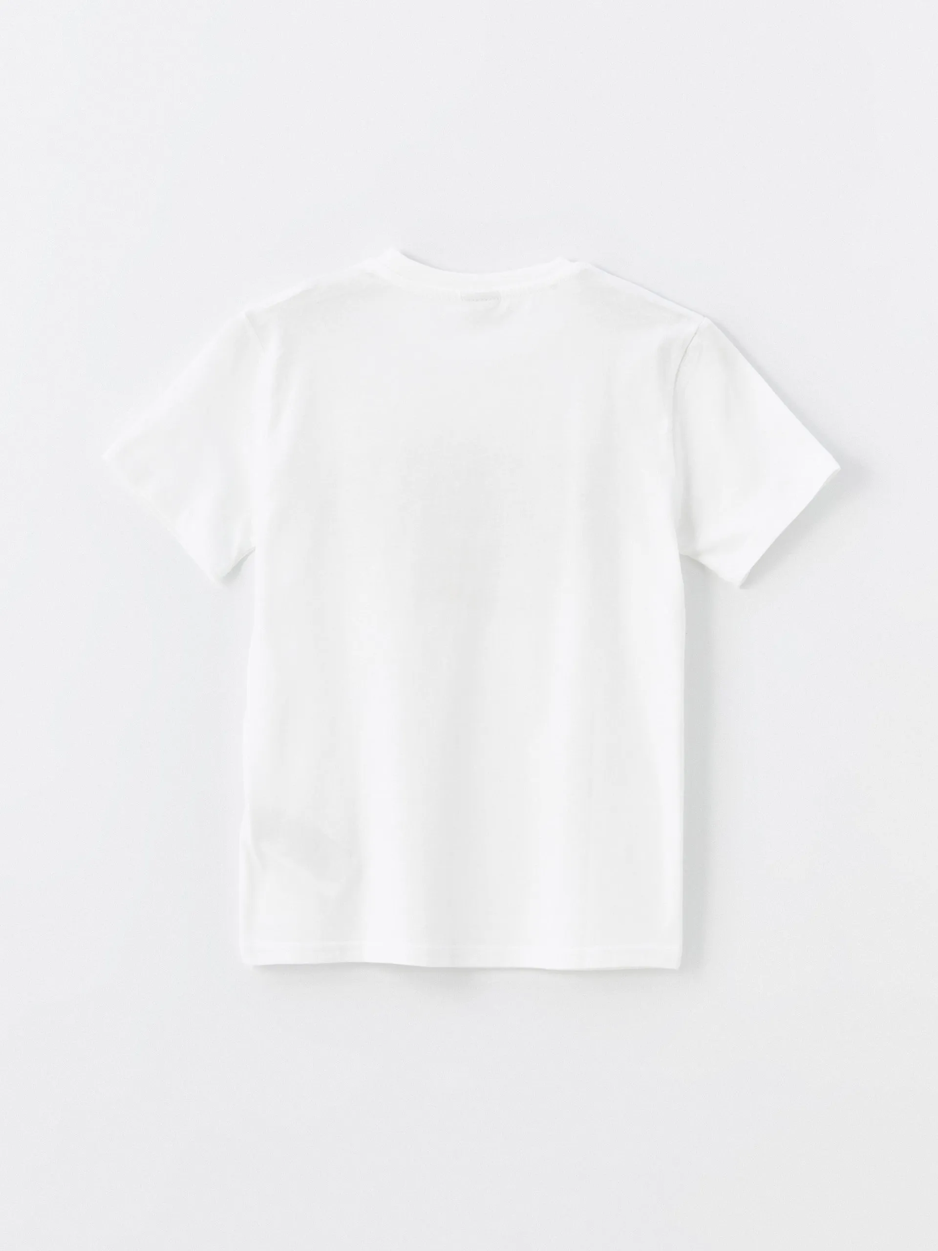 Crew Neck Printed Short Sleeve Boys T-Shirt