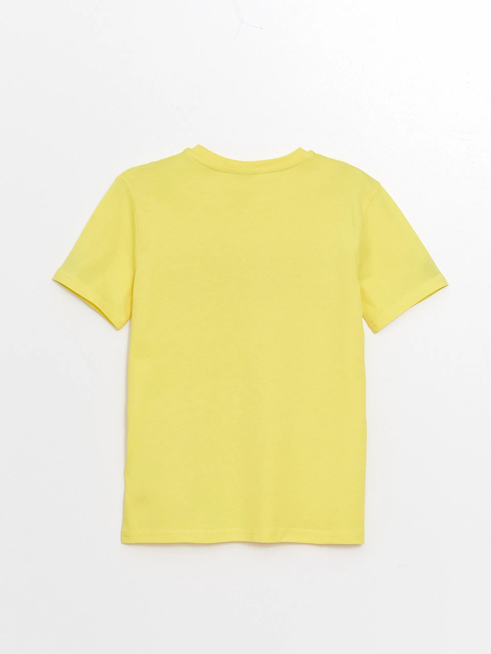 Crew Neck Printed Short Sleeve Boys T-Shirt