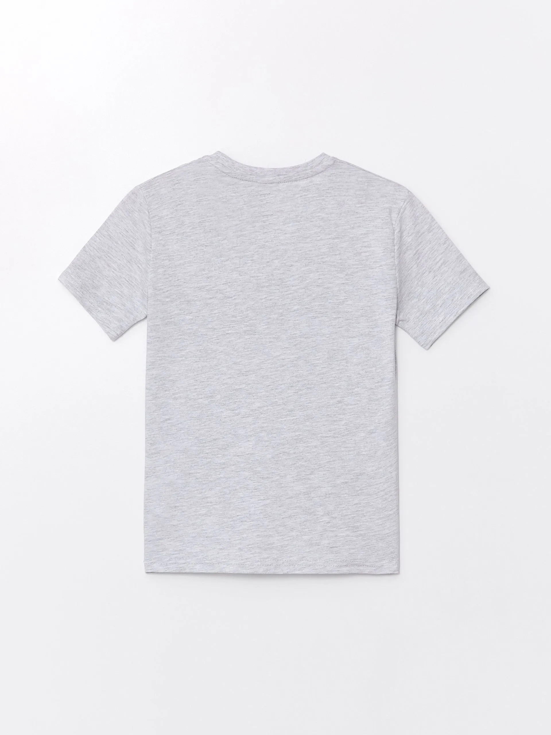 Crew Neck Printed Short Sleeve Boys T-Shirt