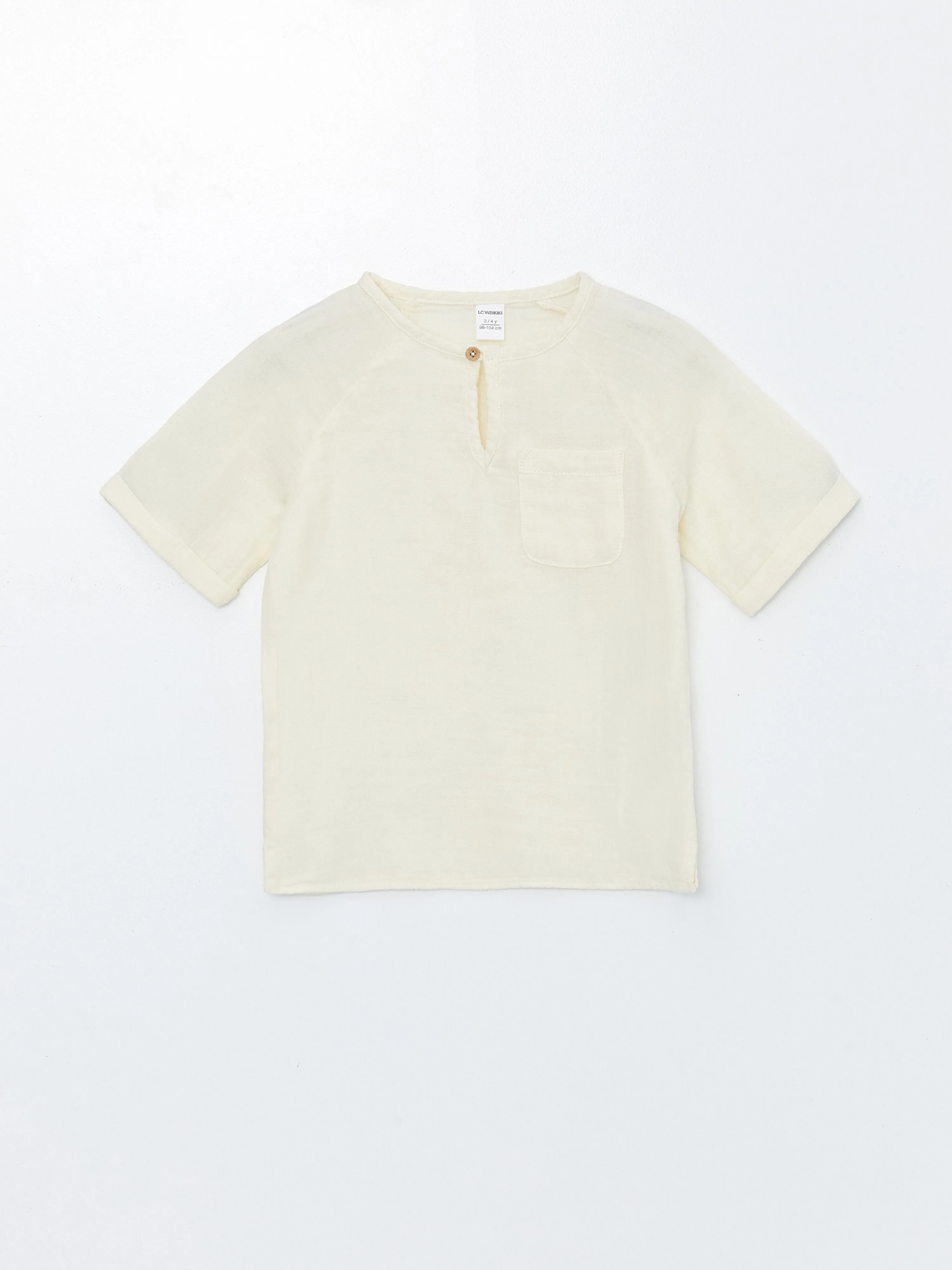 Crew Neck Short Sleeve Baby Boy T-Shirt