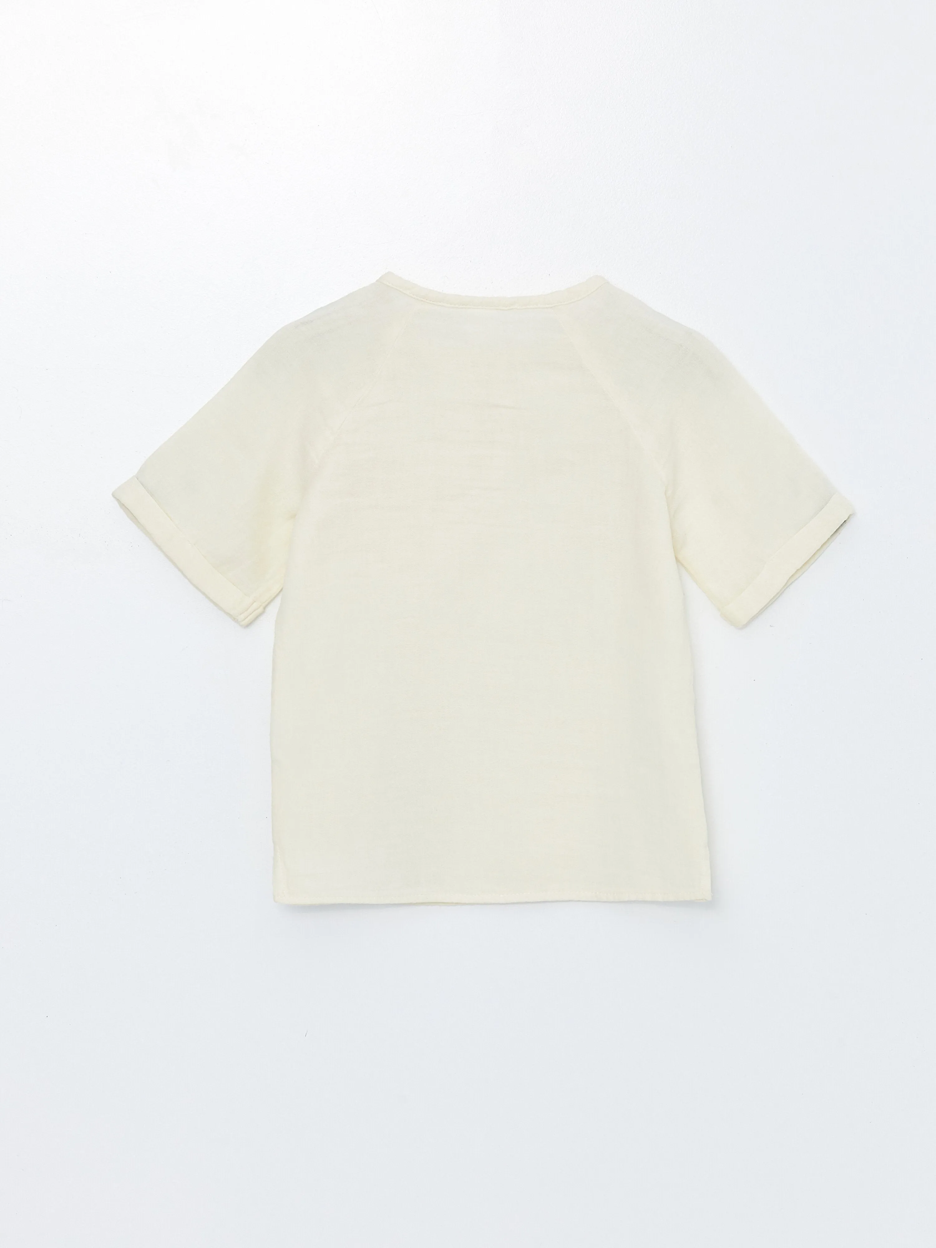 Crew Neck Short Sleeve Baby Boy T-Shirt
