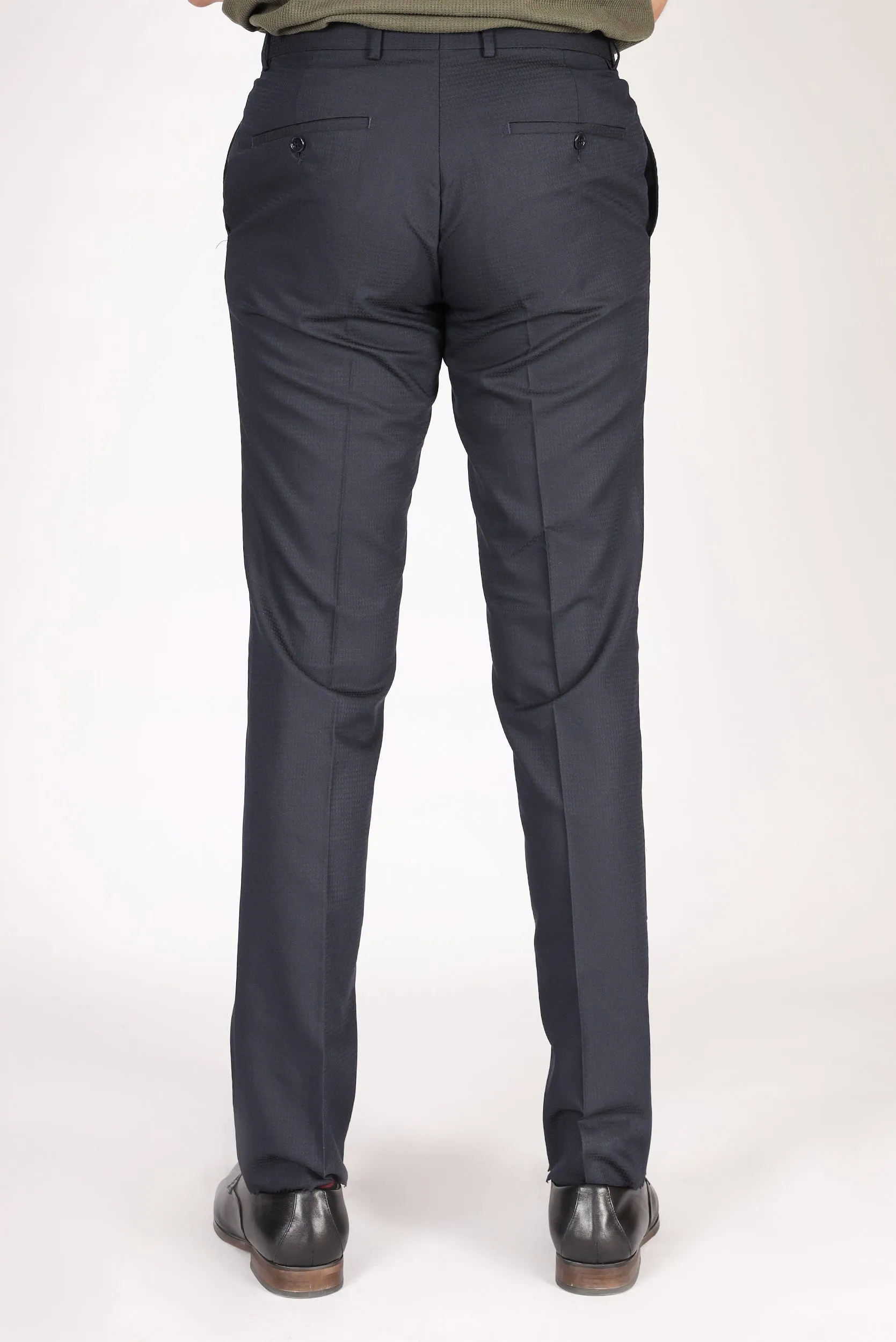 Cross Pocket Formal Pants