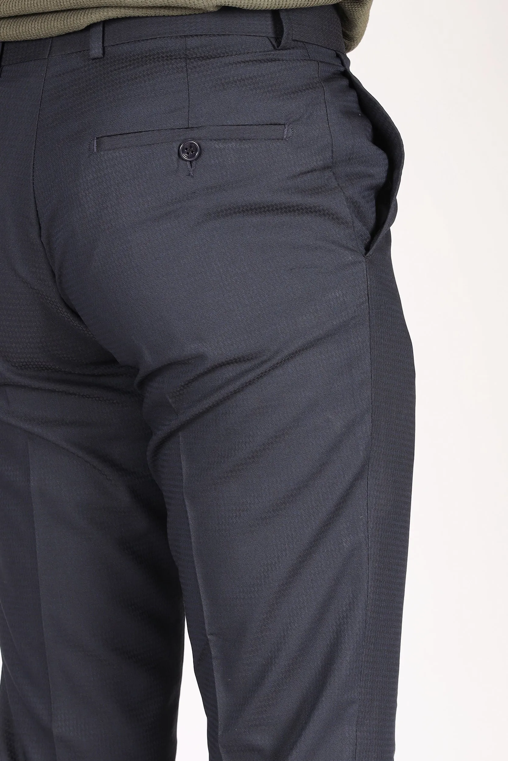 Cross Pocket Formal Pants