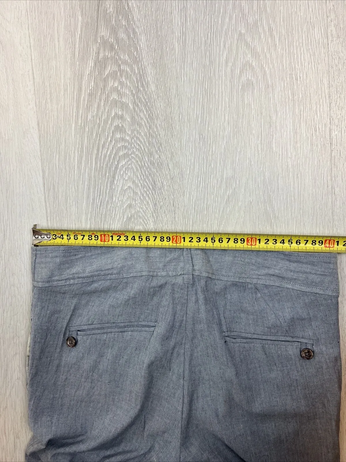 Day Birger et Mikkelsen Womens Grey Linen & Rayon Blend Dress Pants Size 38