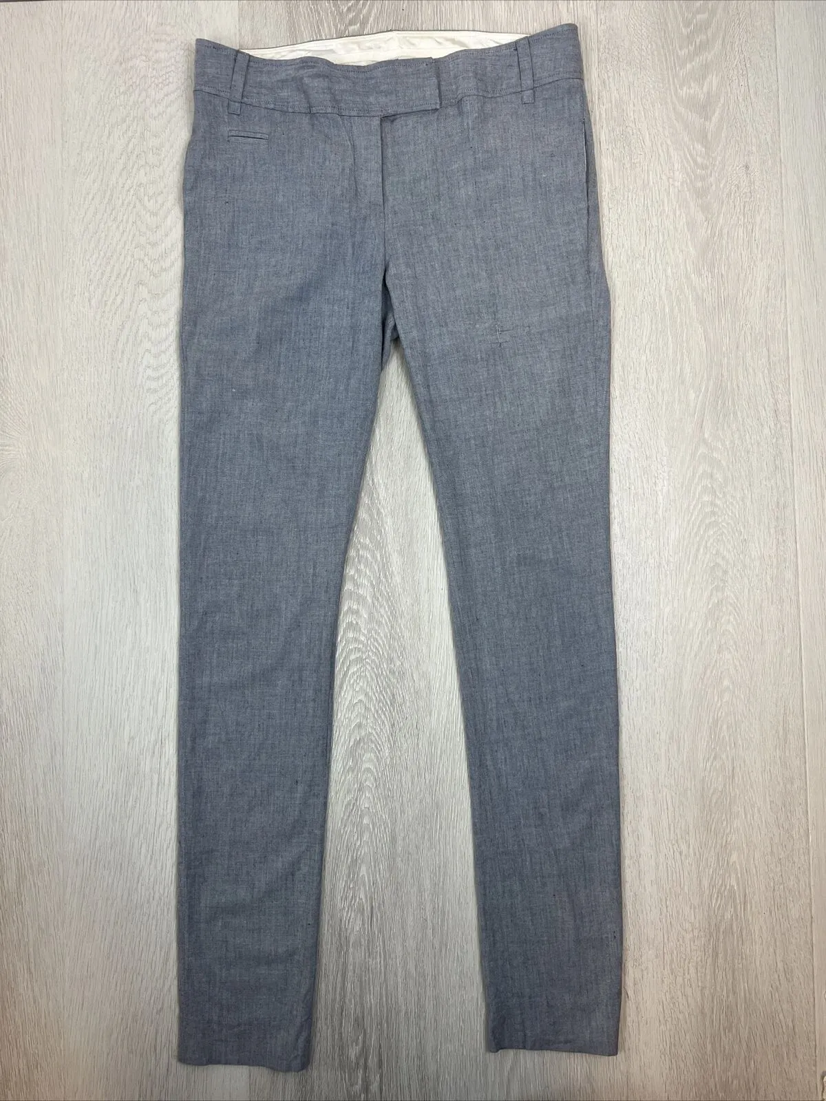 Day Birger et Mikkelsen Womens Grey Linen & Rayon Blend Dress Pants Size 38