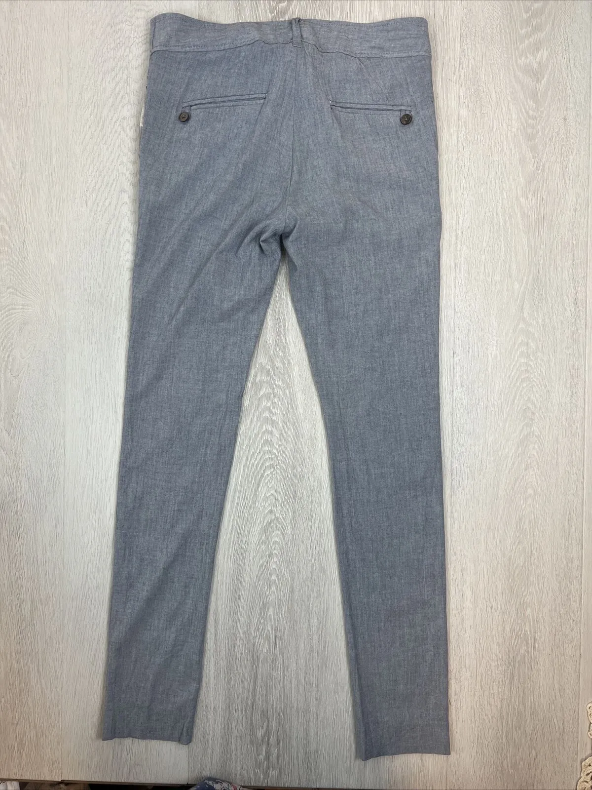 Day Birger et Mikkelsen Womens Grey Linen & Rayon Blend Dress Pants Size 38