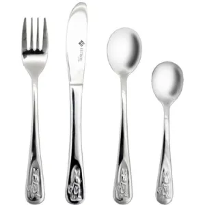 Eetrite Bunny Children's Cutlery Set, 4pc CK2