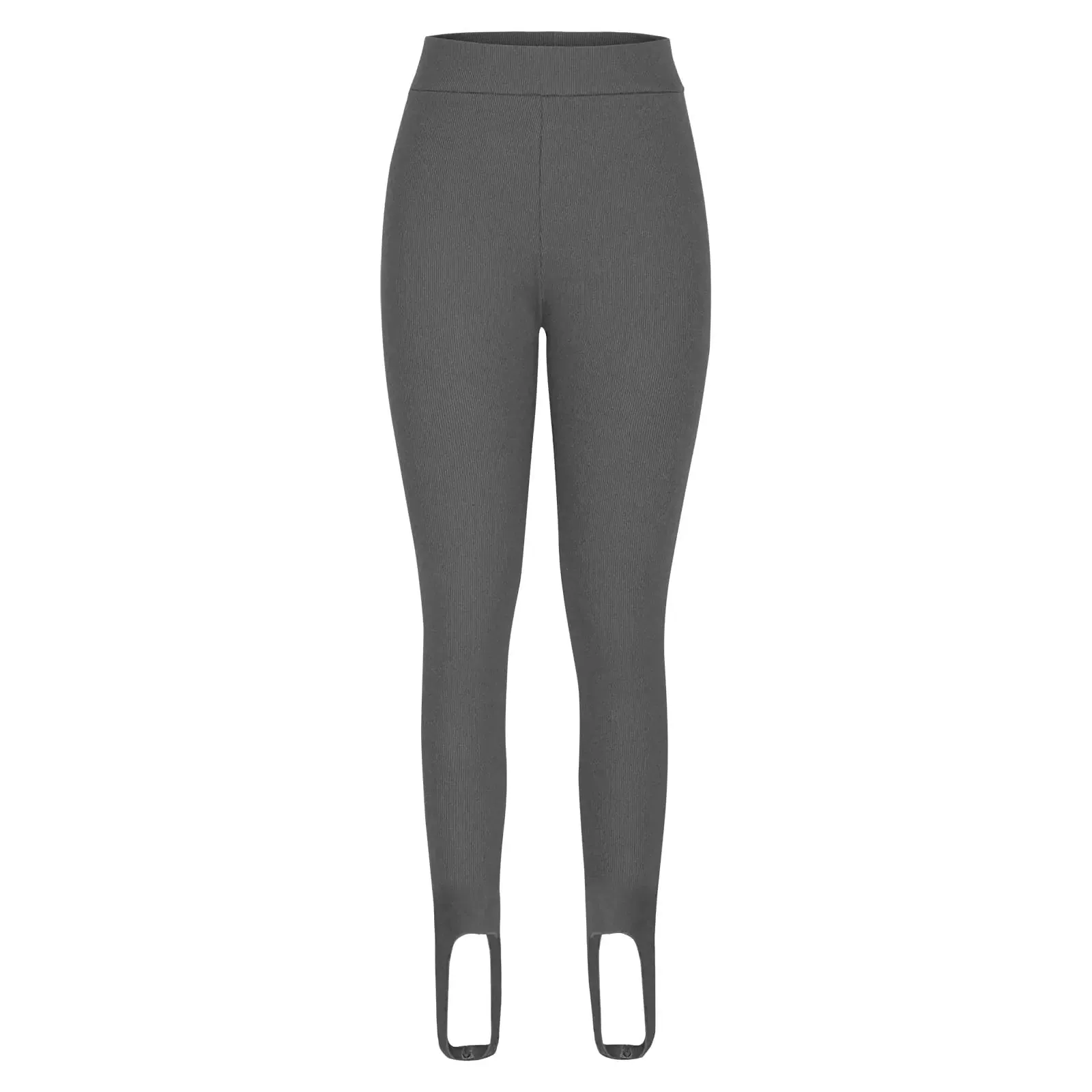 Elegant High-Waist Stirrup Pants