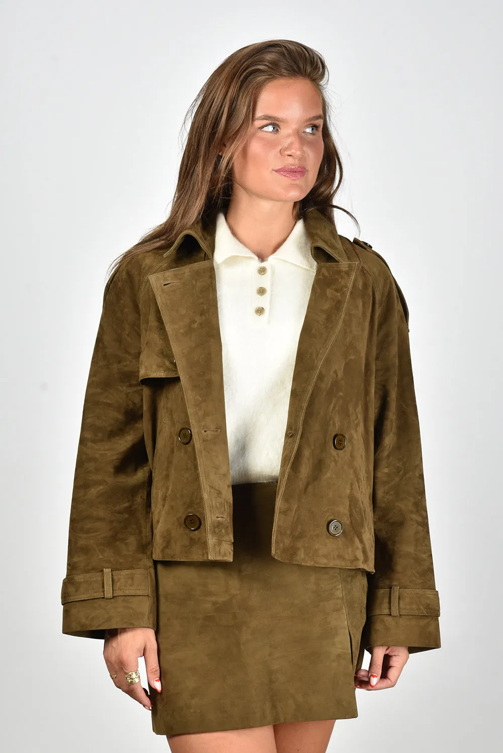 Enes jack Ruby suede khaki