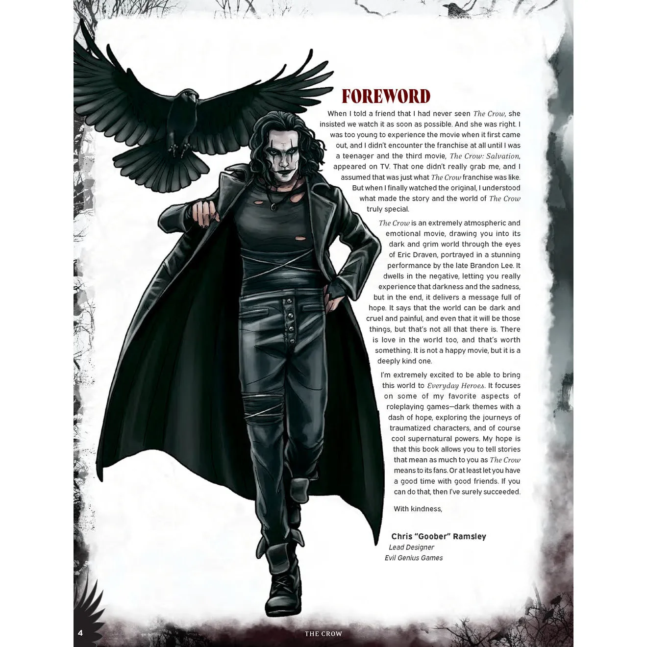 Everyday Heroes RPG: The Crow Cinematic Adventure