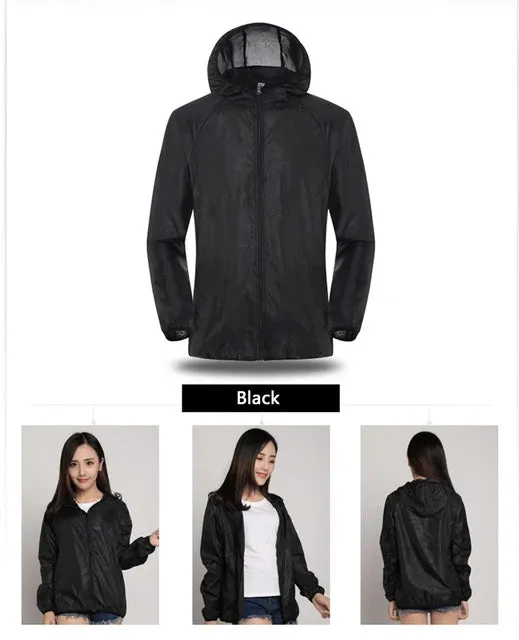 F5 Quick-Drying Waterproof Fishing Coat - Unisex Lightweight Breathable Raincoat for Outdoor Activities