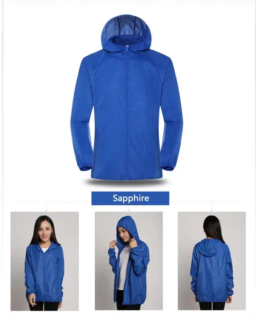 F5 Quick-Drying Waterproof Fishing Coat - Unisex Lightweight Breathable Raincoat for Outdoor Activities
