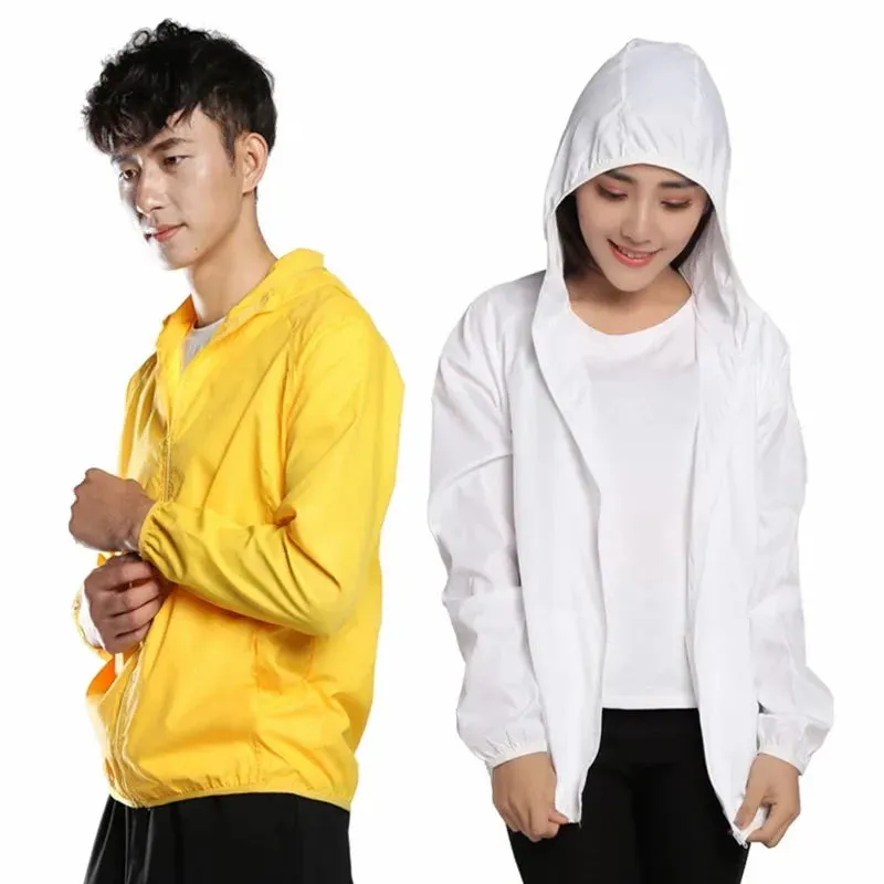 F5 Quick-Drying Waterproof Fishing Coat - Unisex Lightweight Breathable Raincoat for Outdoor Activities