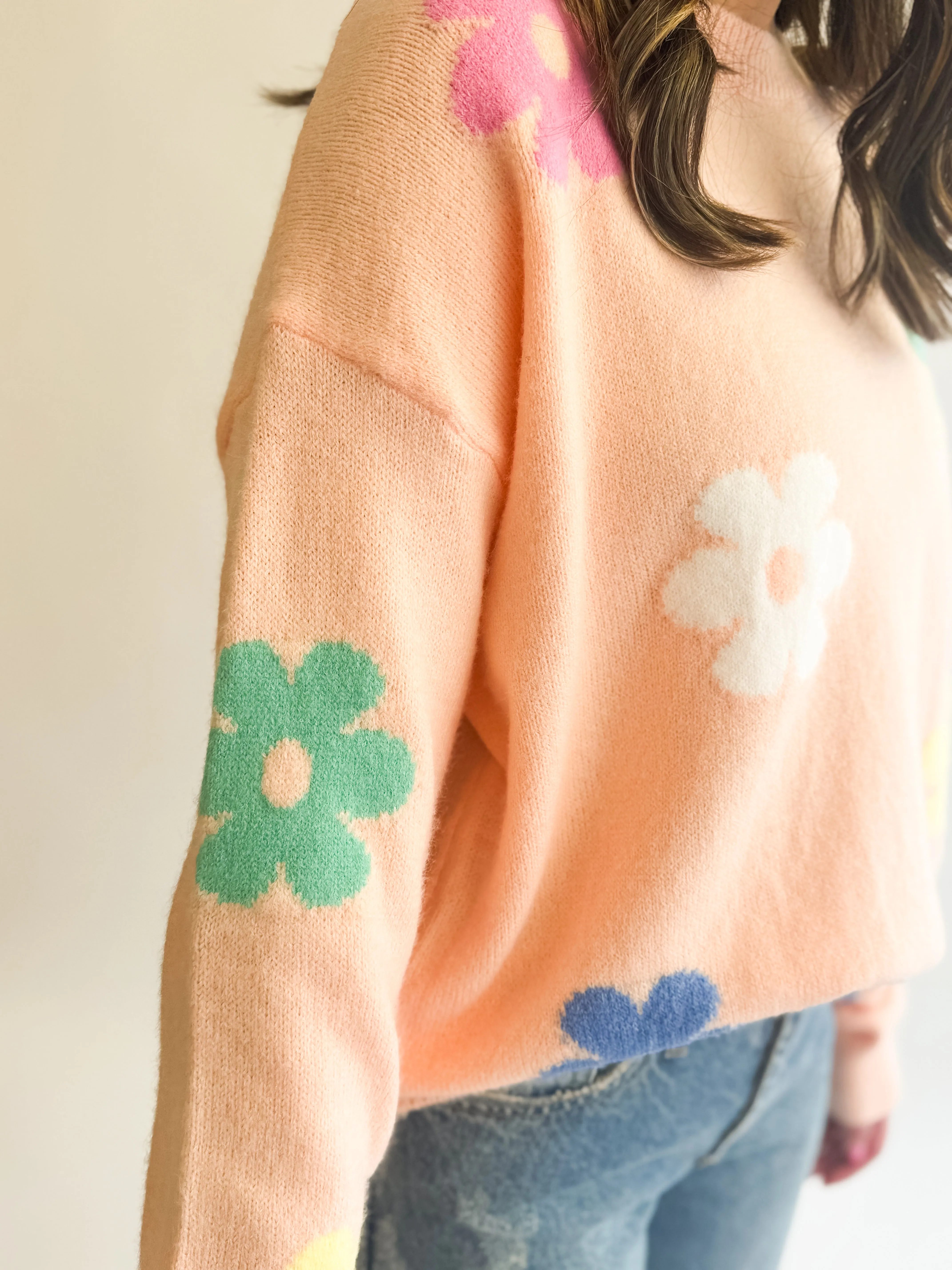 Flower Power Sweater