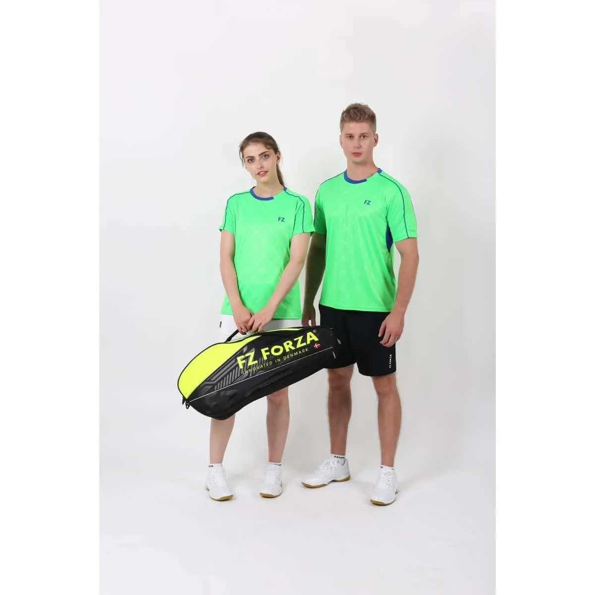 FZ Forza Barcelona Toucan Green Badminton T-Shirt