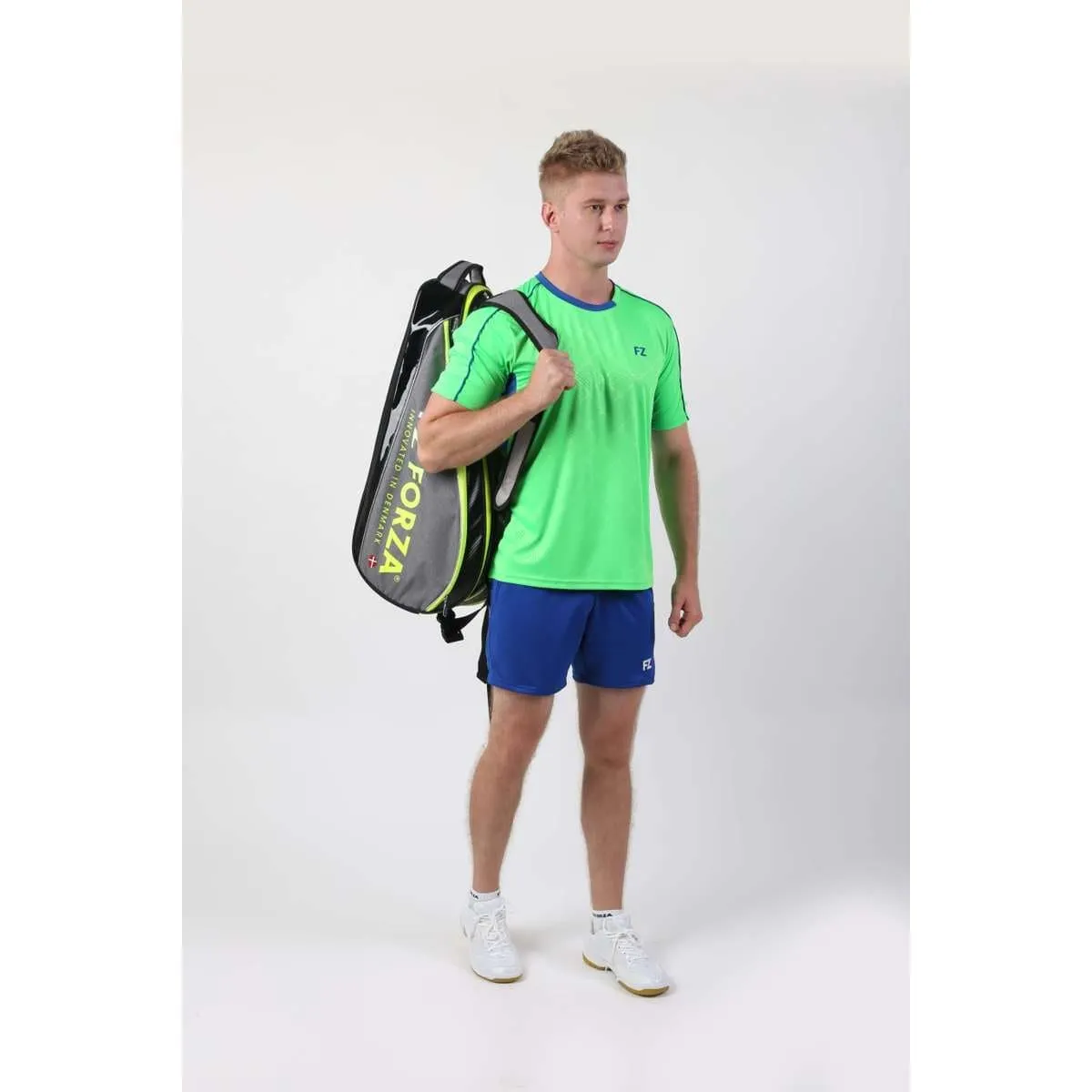 FZ Forza Barcelona Toucan Green Badminton T-Shirt