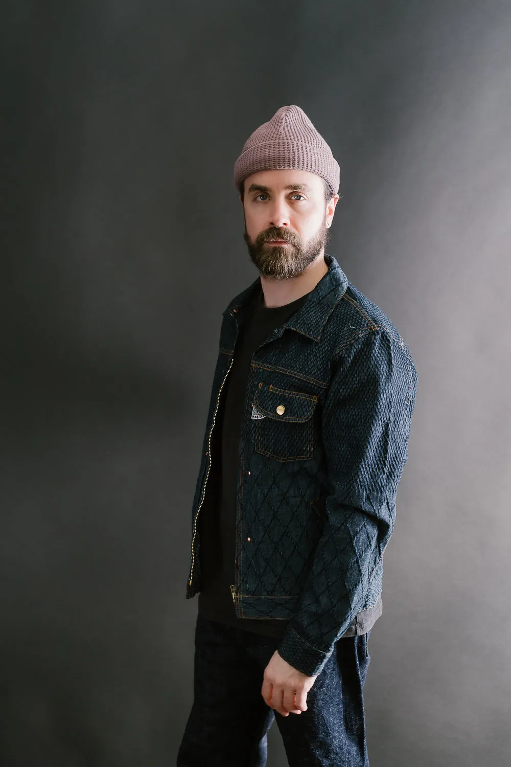 GZ-GJRKN-0301 - Rider's Jean Jacket Kendo Denim - Blue