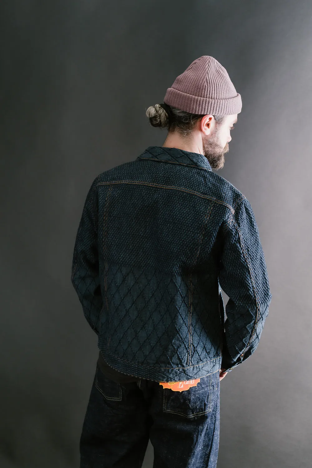 GZ-GJRKN-0301 - Rider's Jean Jacket Kendo Denim - Blue