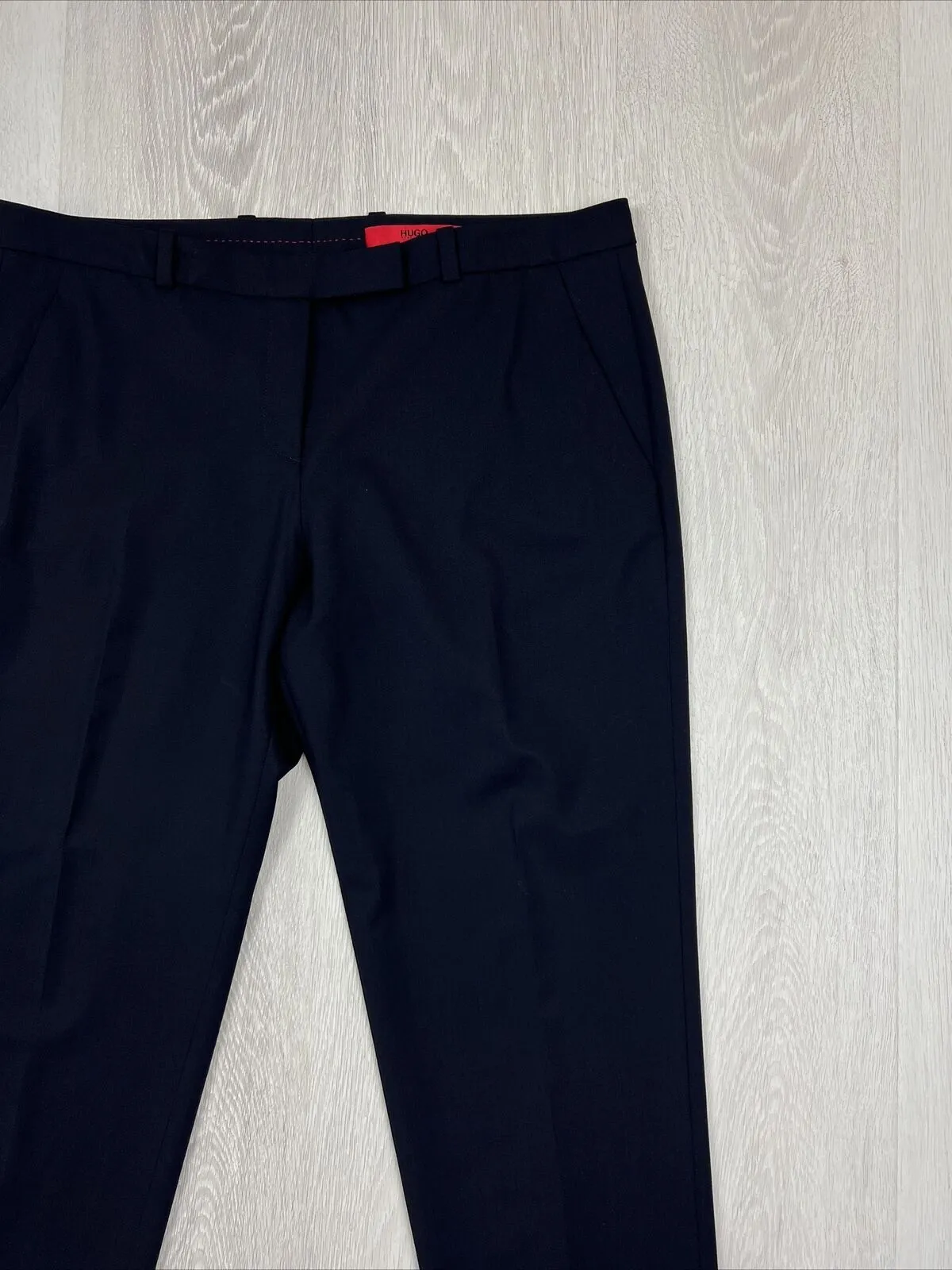 HUGO Hugo Boss Womens Black Dress Pants Size 8 US