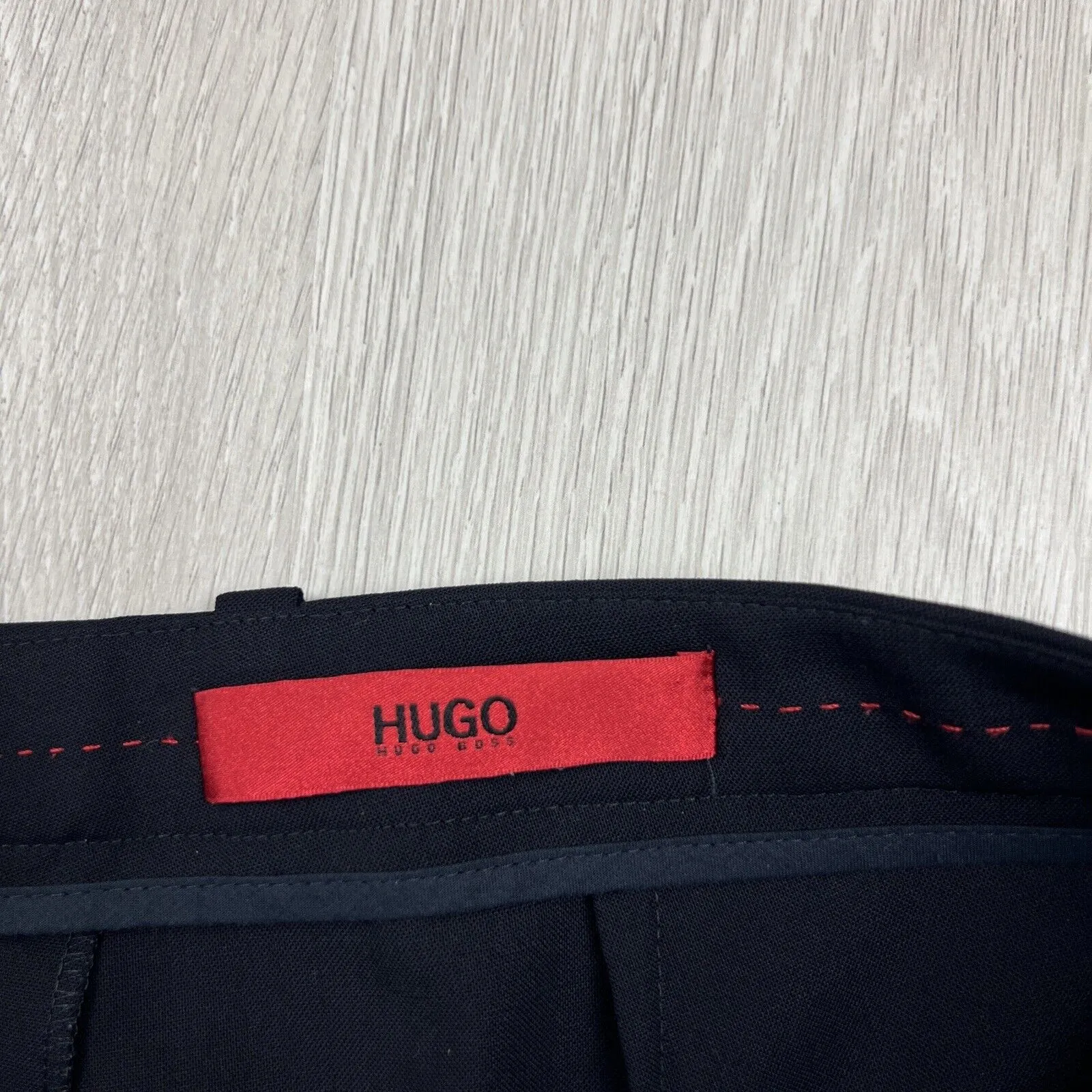 HUGO Hugo Boss Womens Black Dress Pants Size 8 US