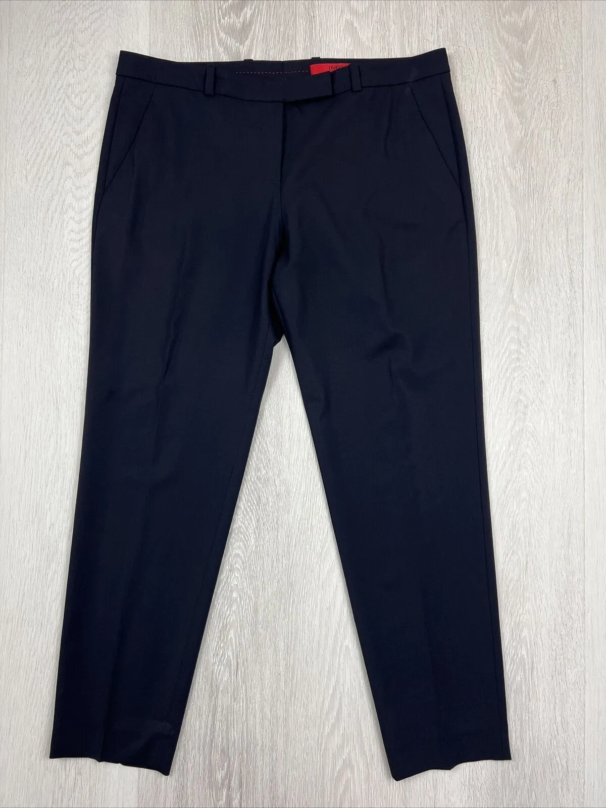HUGO Hugo Boss Womens Black Dress Pants Size 8 US