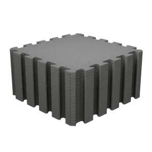 Interlocking Foam Playmat (Set of 18) LAITIMIA Color: Gray