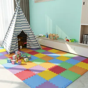 Interlocking Foam Playmat (Set of 18) LAITIMIA Color: Multicolor