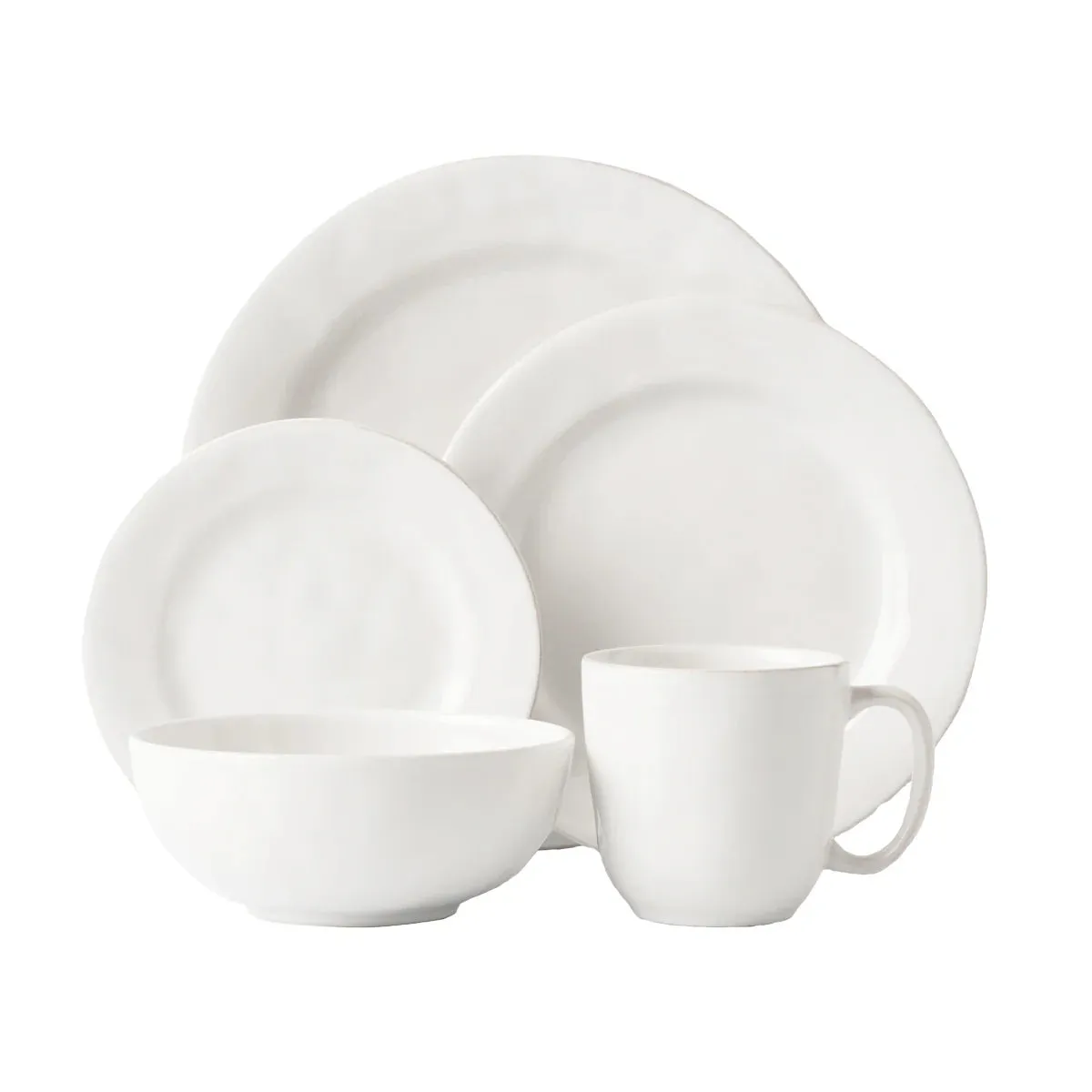 Juliska Puro 5pc Place Setting - Whitewash