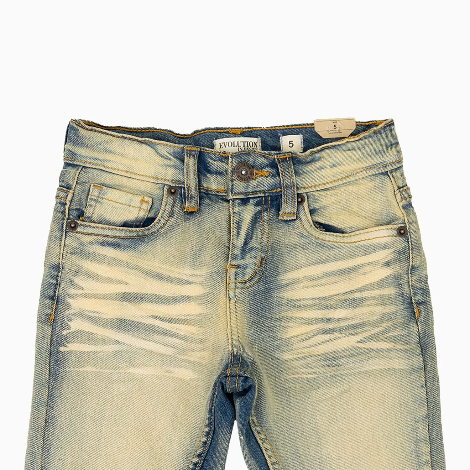 Kid's Little Tuff Denim Slim Jean Pant